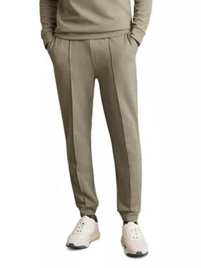 Reiss Olive Green Drawstring Joggers